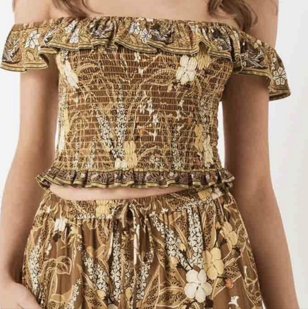 ISO Spell Bianca Ruched Top XS